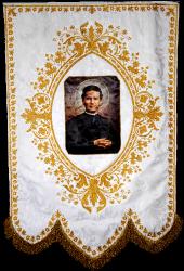 Jan Melchior Bosko - Giovanni Melchiorre Bosco - choragiew kocielna