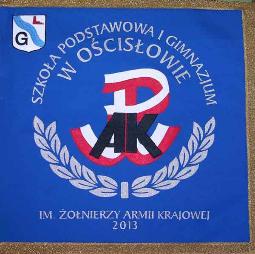 AK Armia Krajowa ocisowo proporce