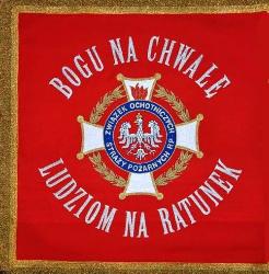 Sztandar OSP - Bogu na chwa, ludziom na ratunek